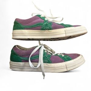 Converse One Star OX x Golf Le Fleur Purple Heart 6M 8W